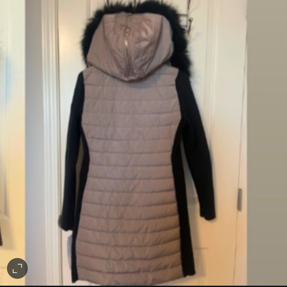 Performance Faux Fur-Trim Quilted Parka - Picture 7 of 13